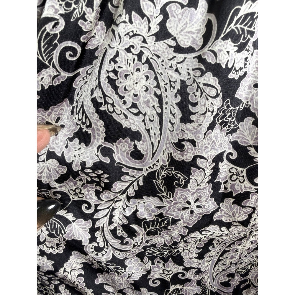 Anthropologie Current Air Boho Paisley Tiered Maxi Dress Women's Size XS NWT - Picture 9 of 10